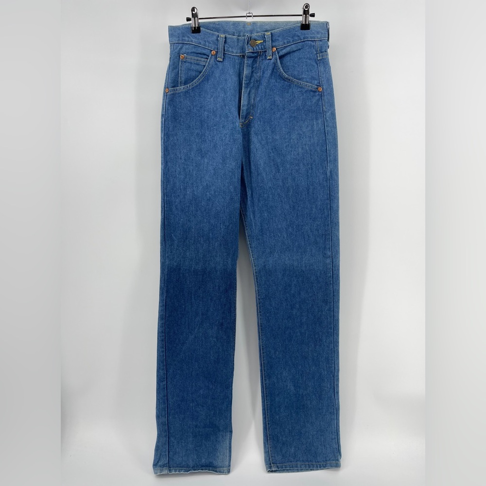 Vintage 90s Lee High Rise Straight Leg Jeans, Medium Wash, Women's 29 LONG